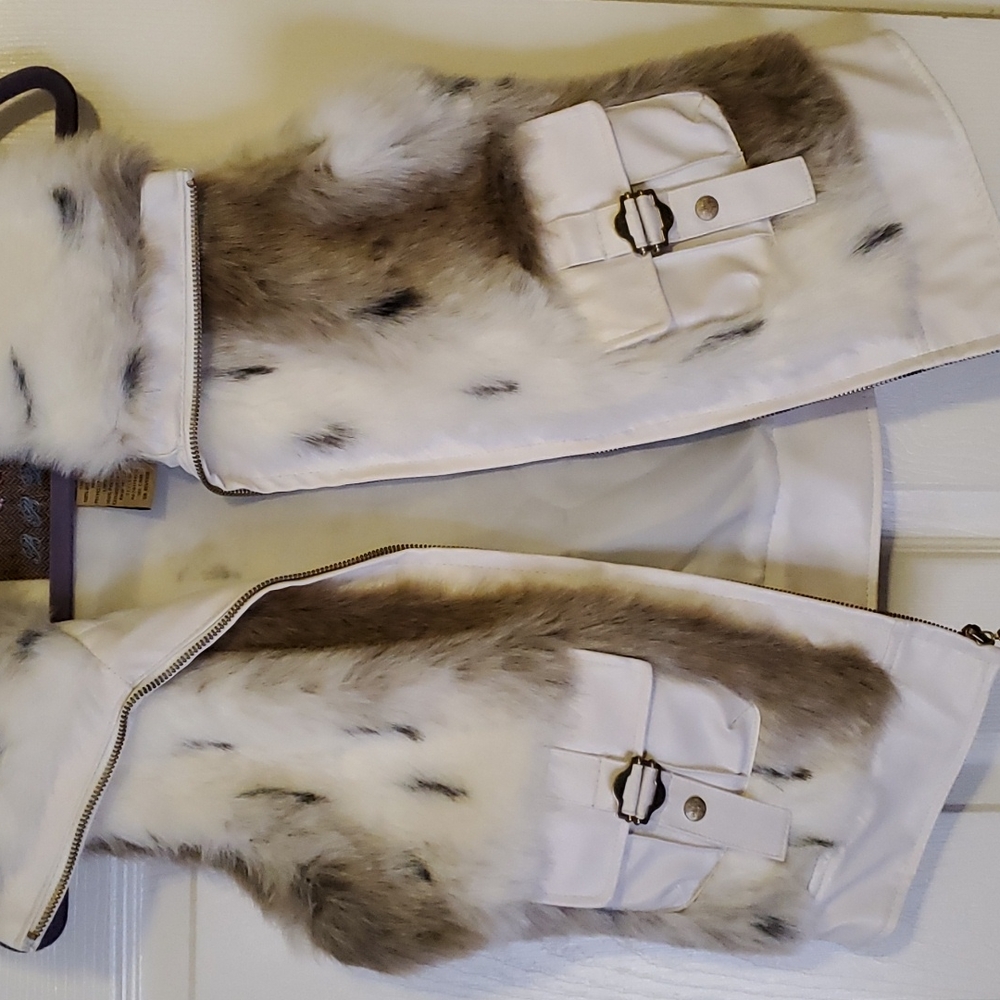 Faux fur vest